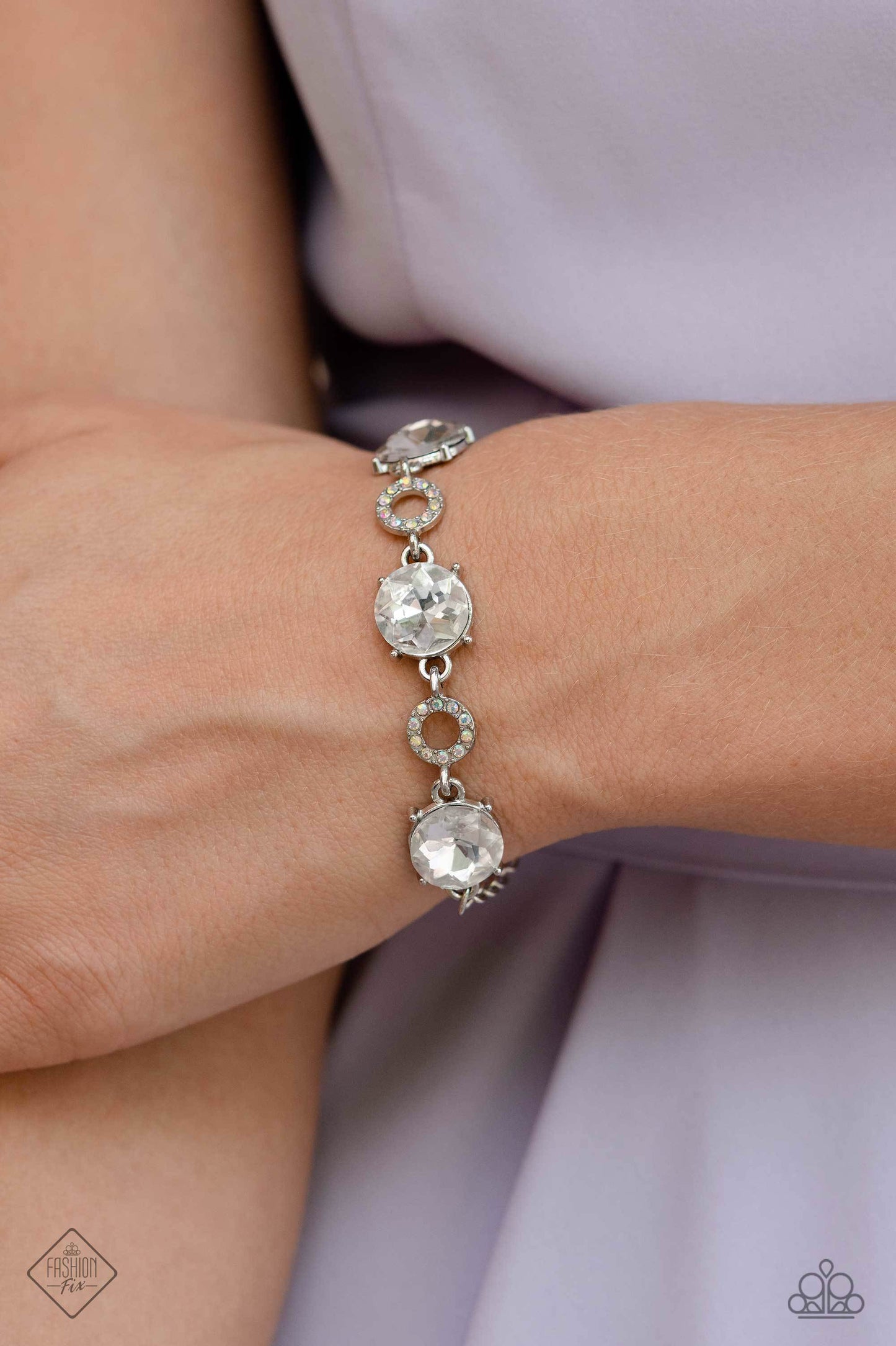 Once Upon a Treasure - White - Paparazzi Accessories