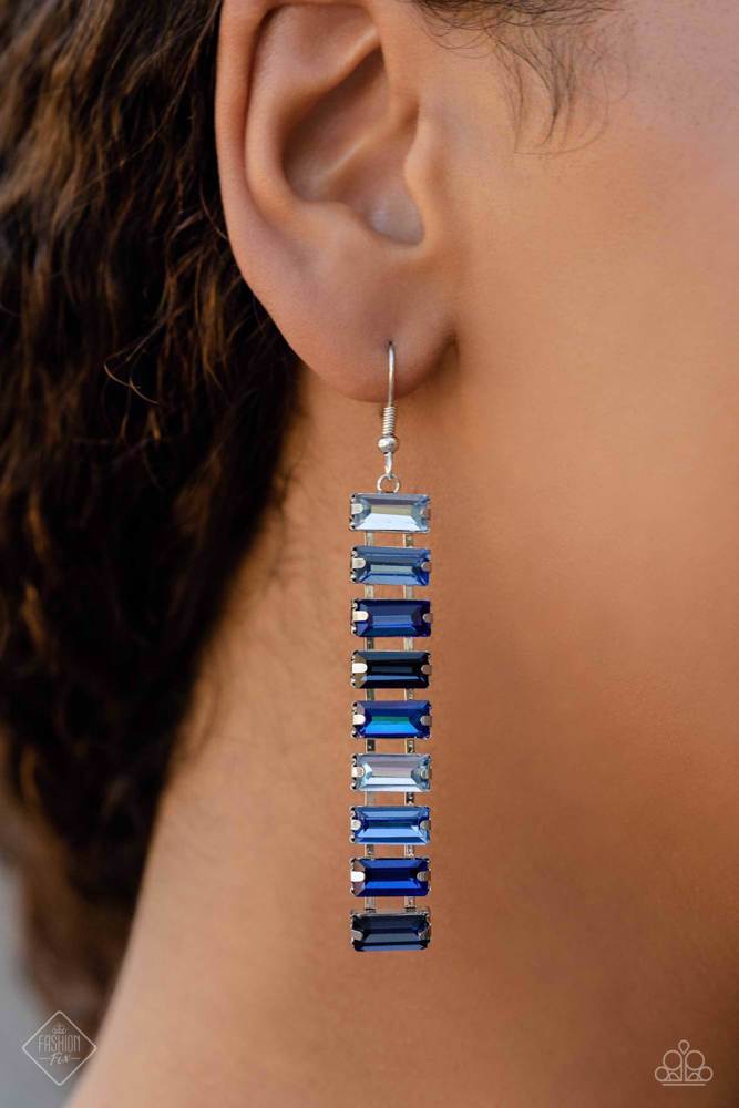 Superbly Stacked - Blue - Paparazzi Accessories