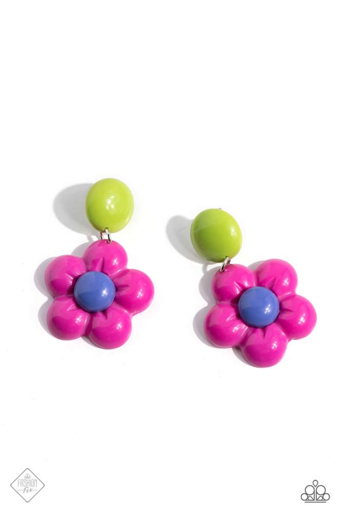 Poppin' Posies - Pink - Paparazzi Accessories