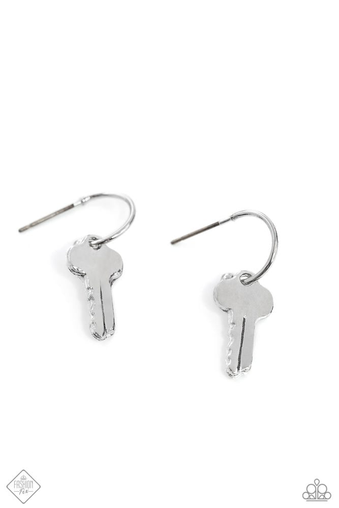 The Key to Everything - Silver - Paparazzi Accessories