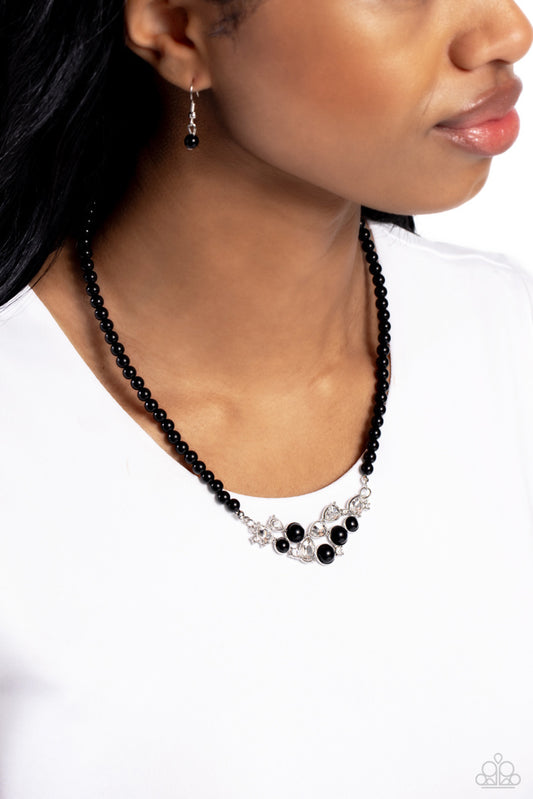 Pampered Pearls - Black - Paparazzi Accessories