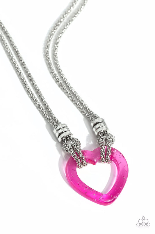 Lead with Your Heart - Pink - Paparazzi Accessories