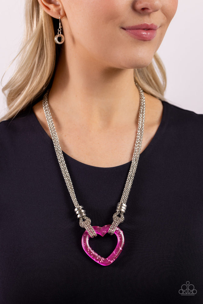 Lead with Your Heart - Pink - Paparazzi Accessories