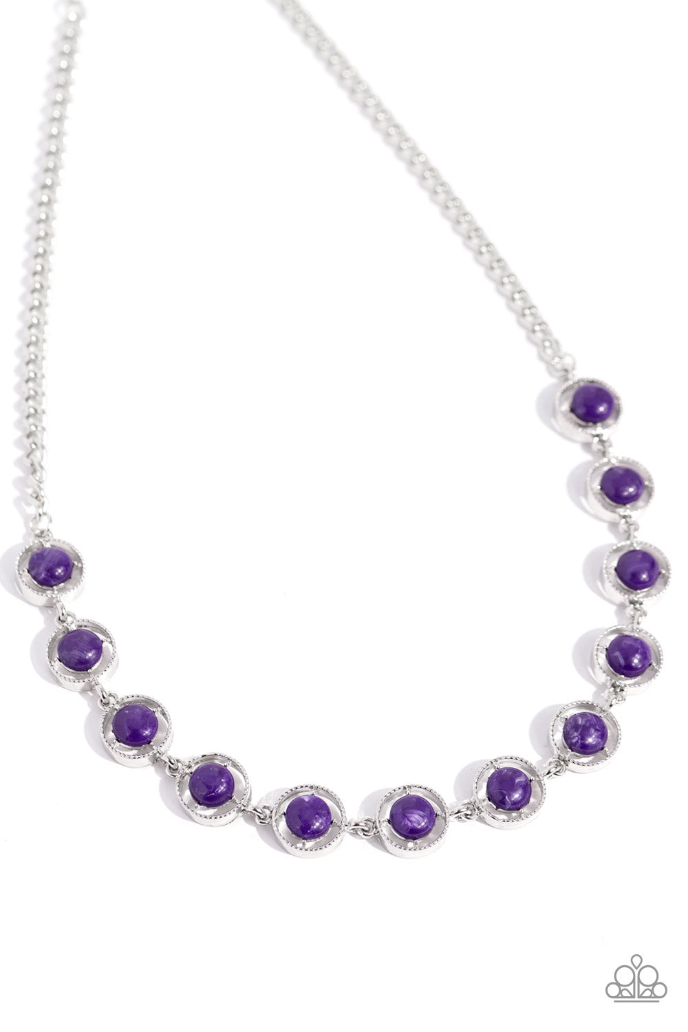 Going Global Necklace - Purple Paparazzi Accessories