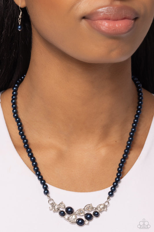 Pampered Pearls - Blue - Paparazzi Accessories