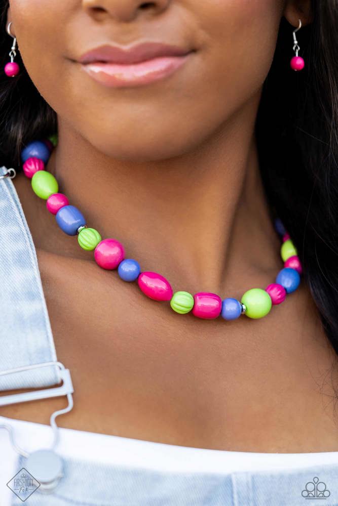 Pink Raspberry Accessories Perfectly Poppin' - Pink - Paparazzi Accessories – Sweetie's Sparkle Shop