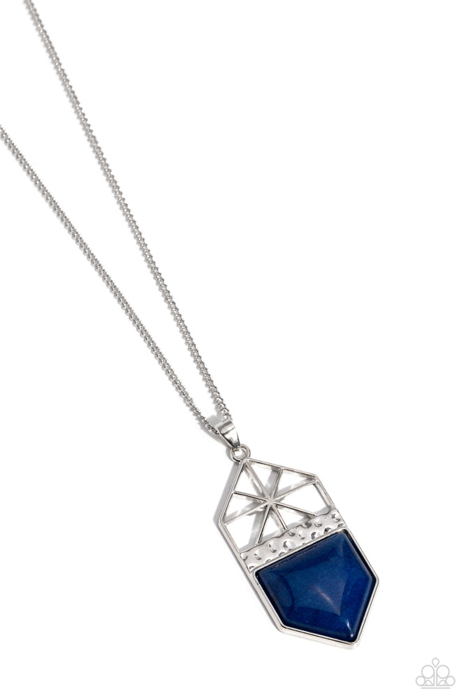 Trailblazing Talisman - Blue - Paparazzi Accessories