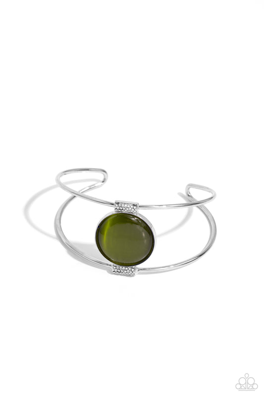 Candescent Cat's Eye - Green - Paparazzi Accessories