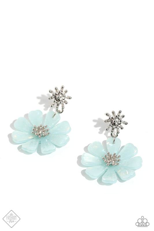 Poetically Pastel - Blue - Paparazzi Accessories