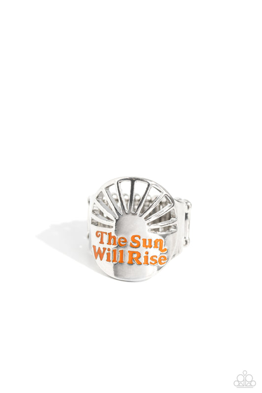 The Dawn After Tomorrow - Orange - Paparazzi Accessories