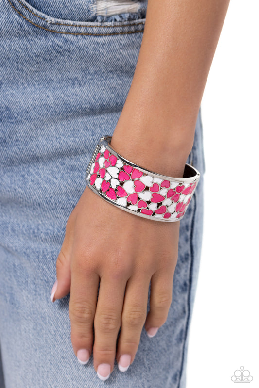 Penchant for Patterns - Pink - Paparazzi Accessories