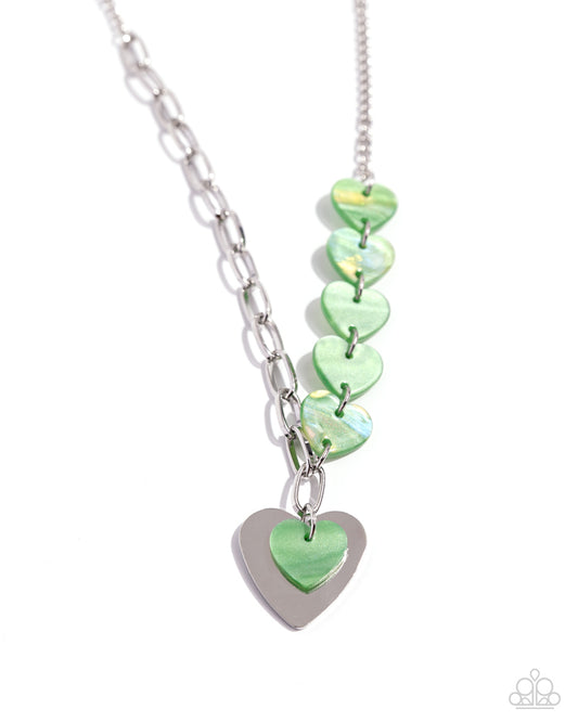 HEART of the Movement - Green - Paparazzi Accessories