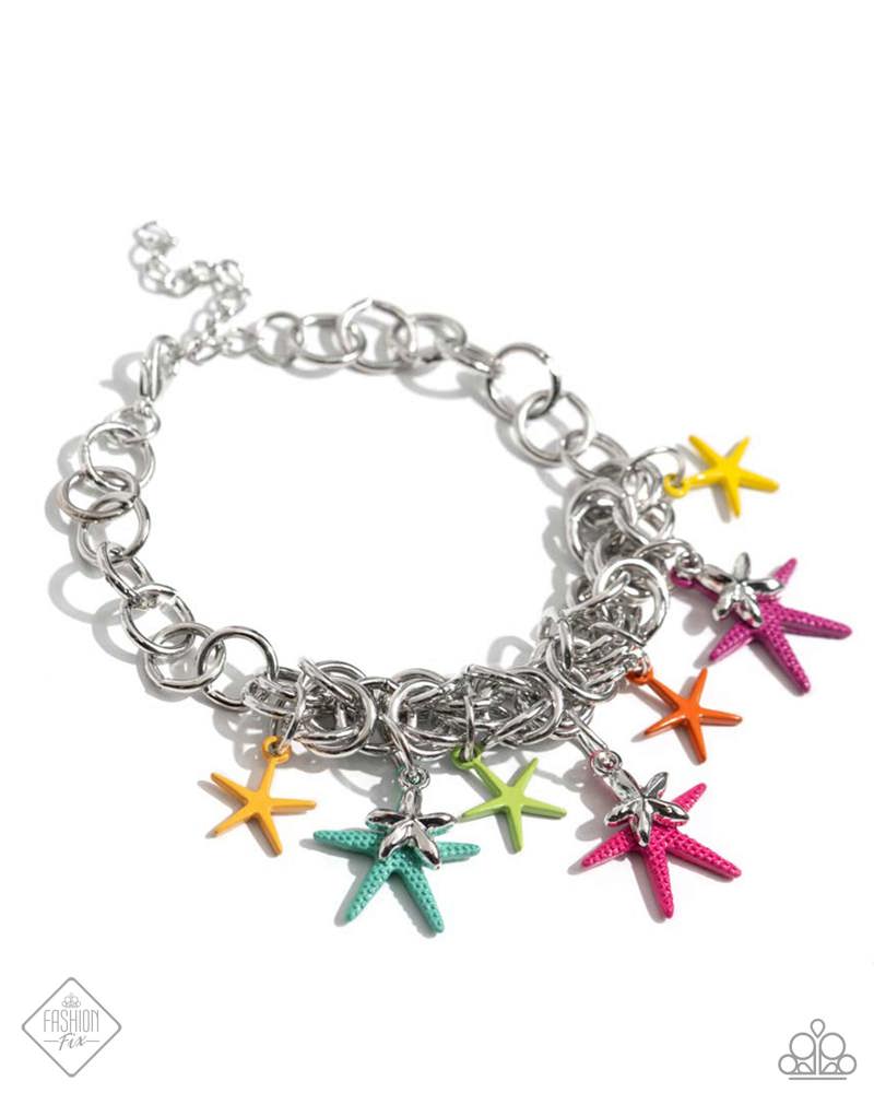 Dancing With The Starfish - Multi - Paparazzi Accessories