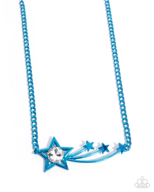 Meteor Moment Necklace - Blue