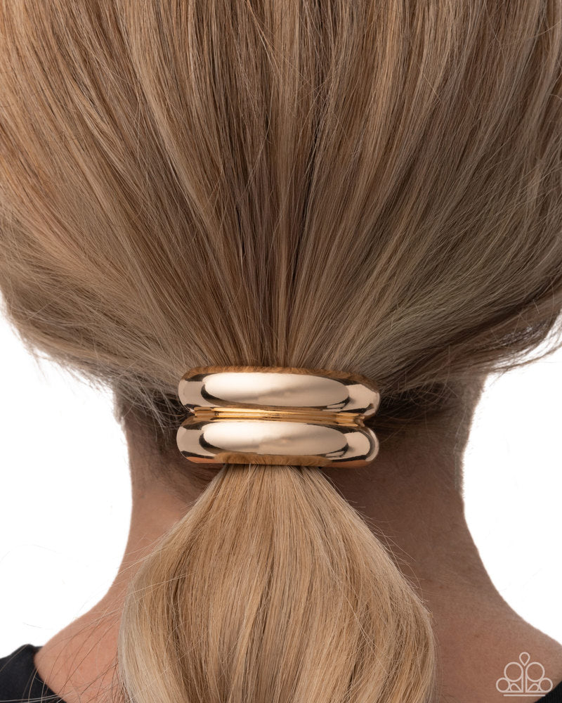 Headlining Hair Toss - Gold