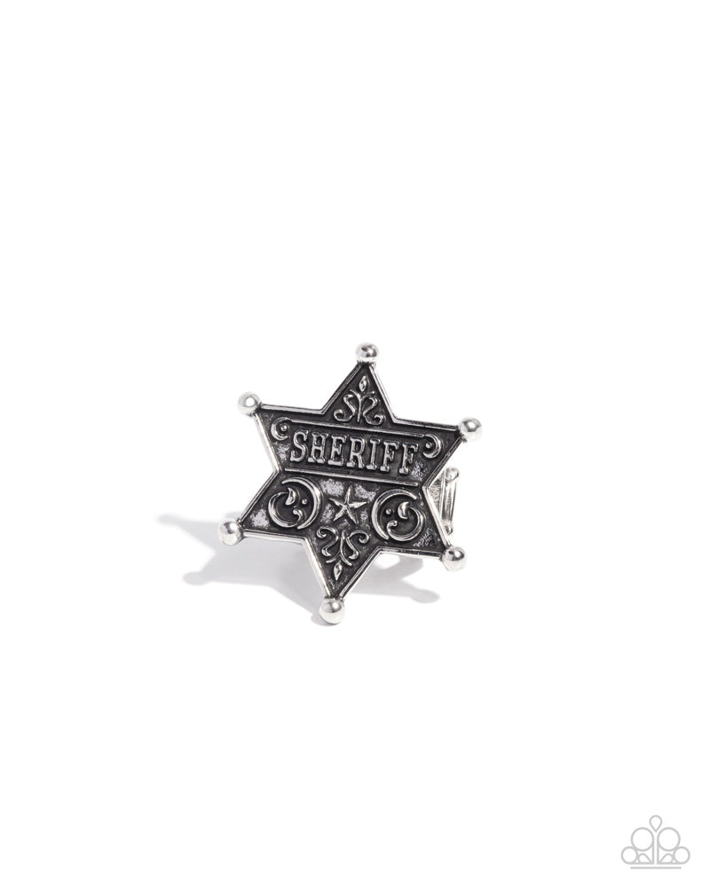 Sheriff's Star - Silver