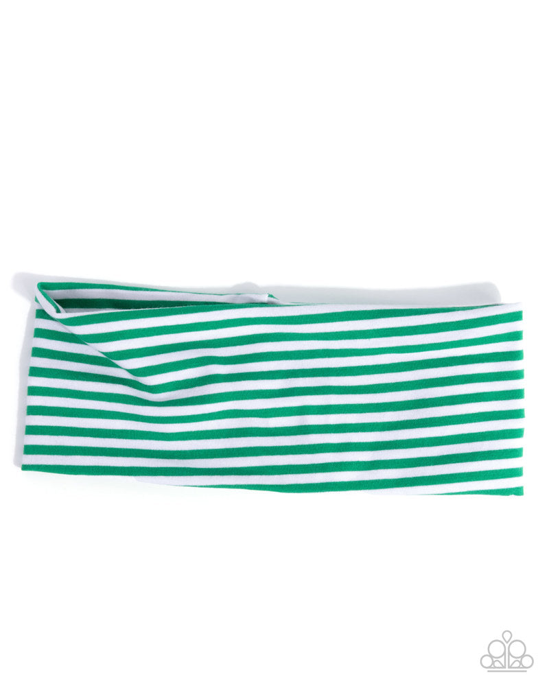 Striped Splendor - Green