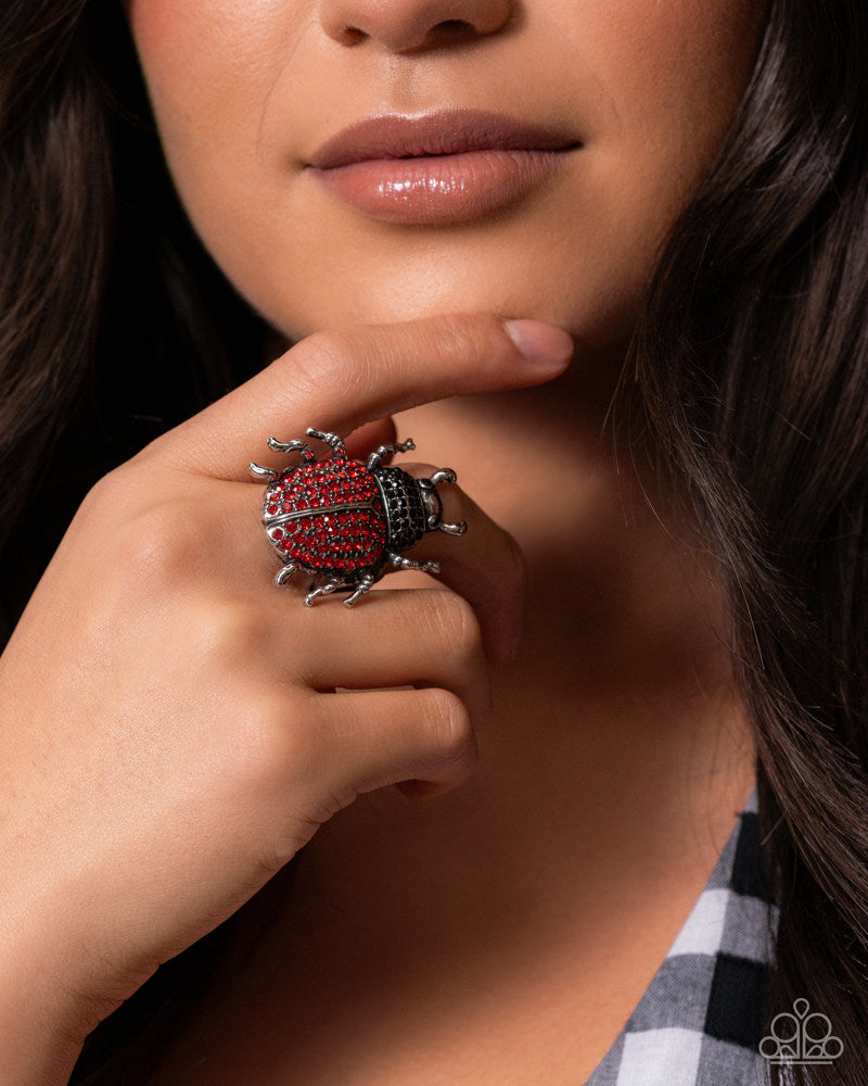 Beetle Bling - Red