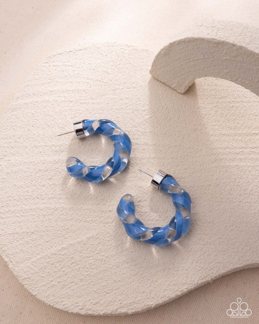 Coiled Cameo - Blue