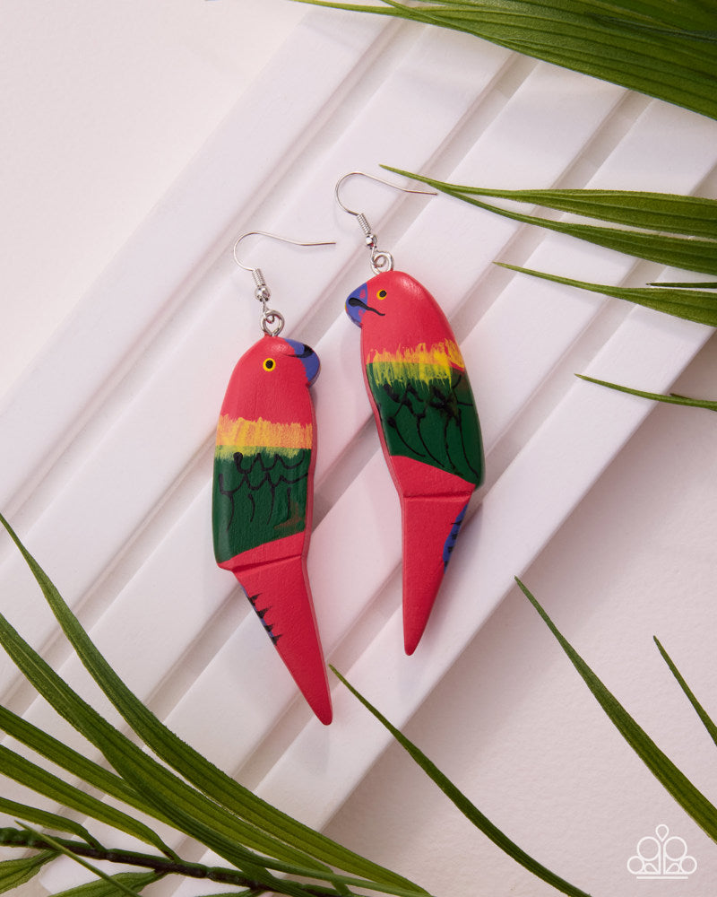 Pampered Parrot - Red