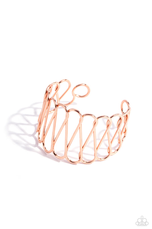 Wickedly Wired - Copper - Paparazzi Accessories