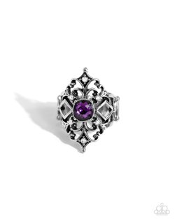 Iconic Insignia - Purple - Paparazzi Accessories