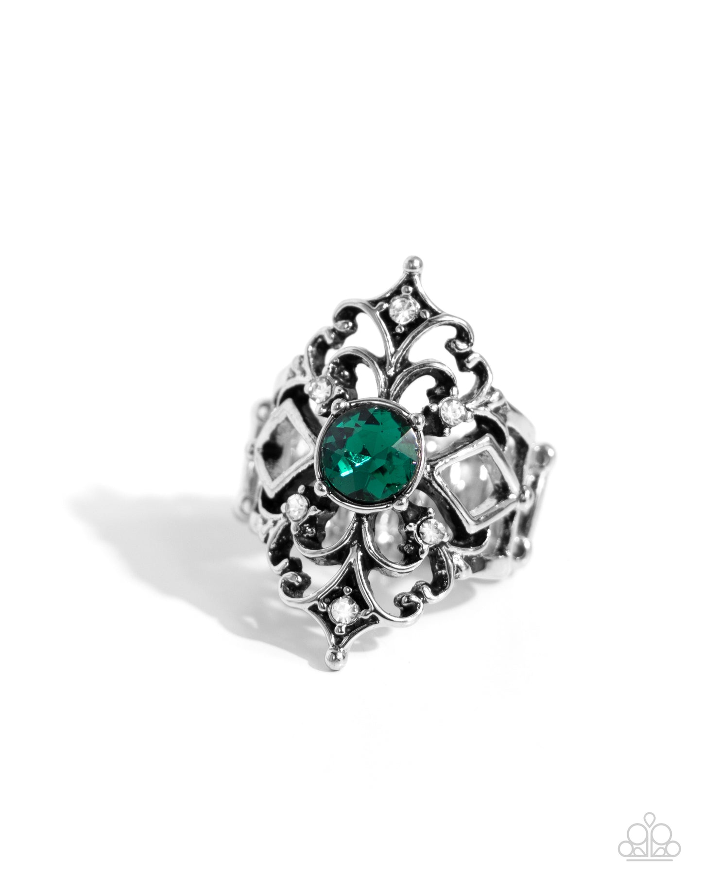 Iconic Insignia - Green - Paparazzi Accessories