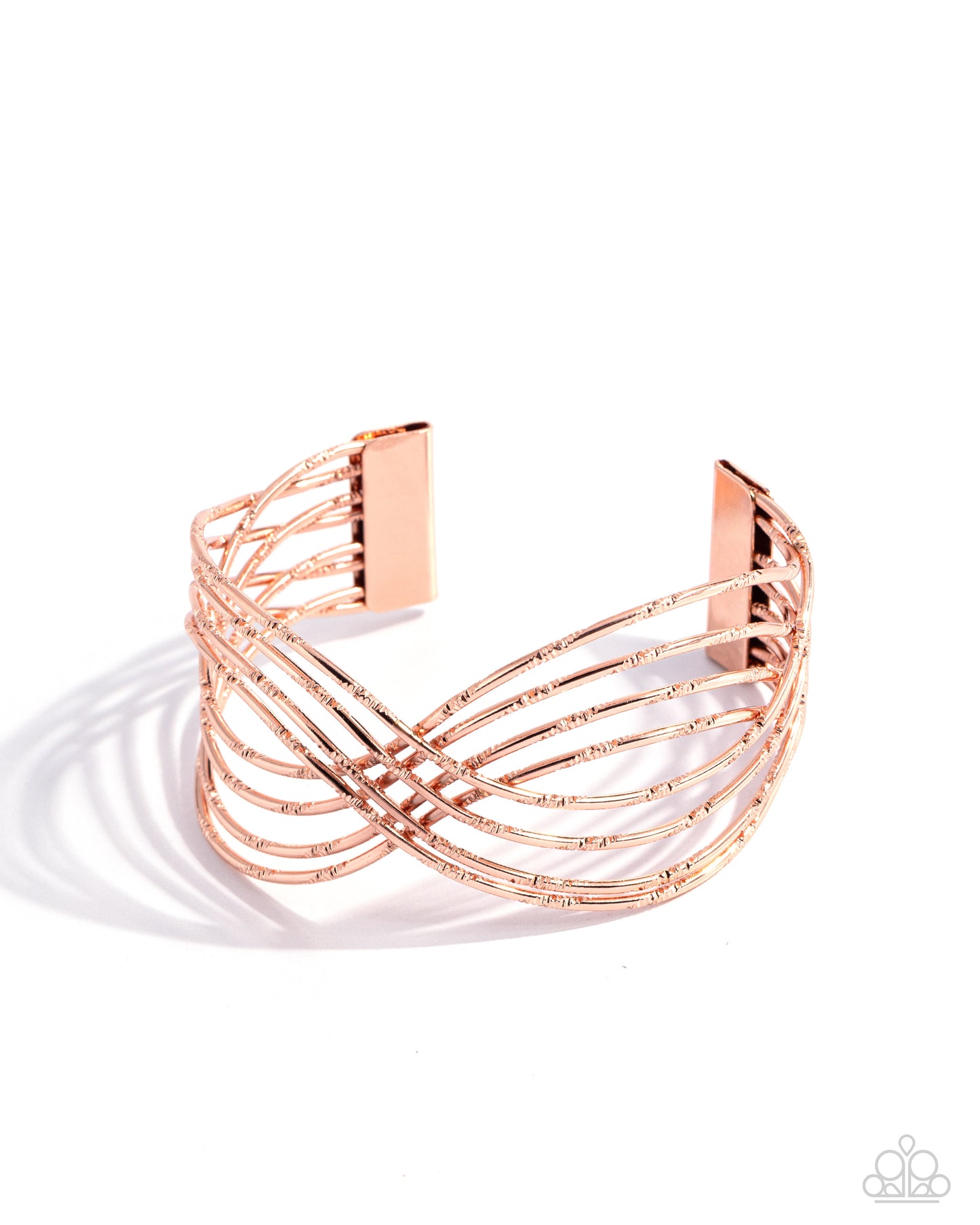 WIRE Away - Copper - Paparazzi Accessories