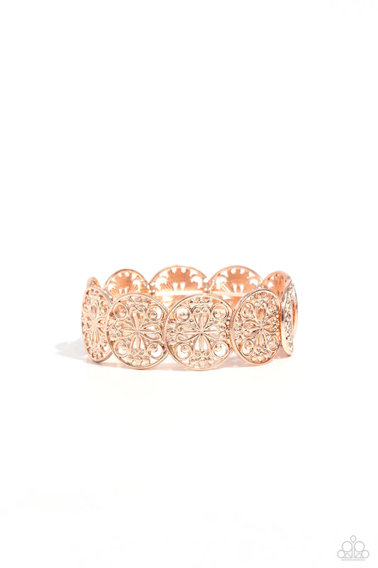 Portico Picnic - Rose Gold - Paparazzi Accessories