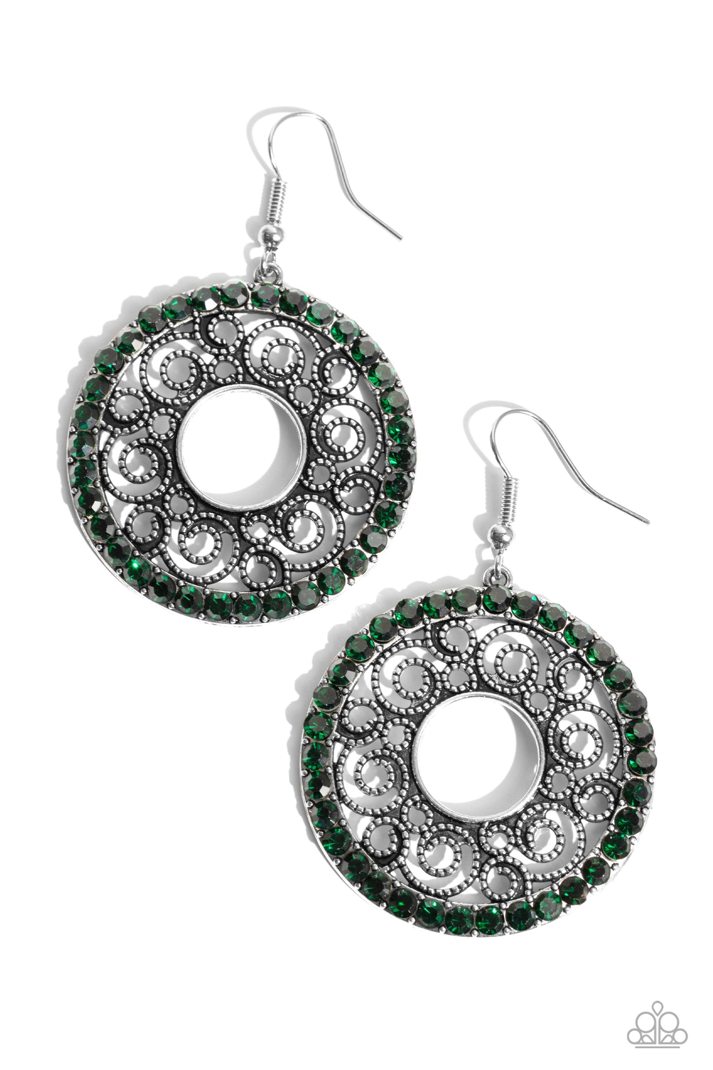 Whirly Whirlpool - Green - Paparazzi Accessories