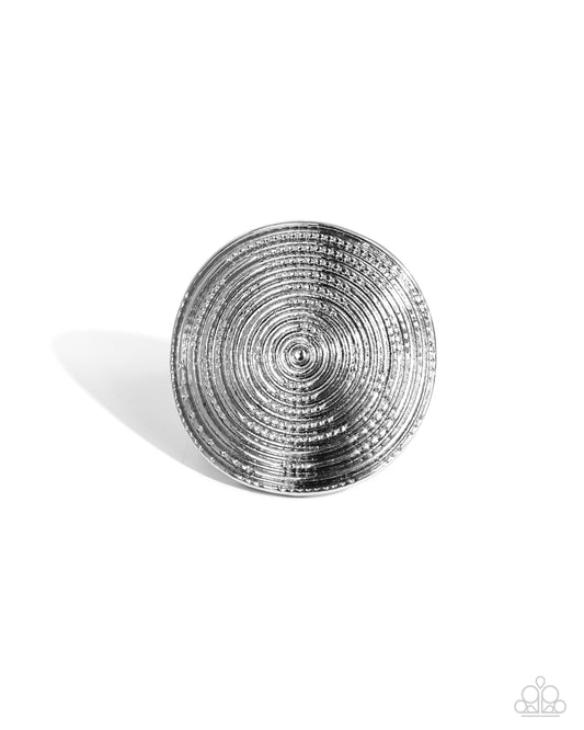 Dizzying Delight - Silver - Paparazzi Accessories