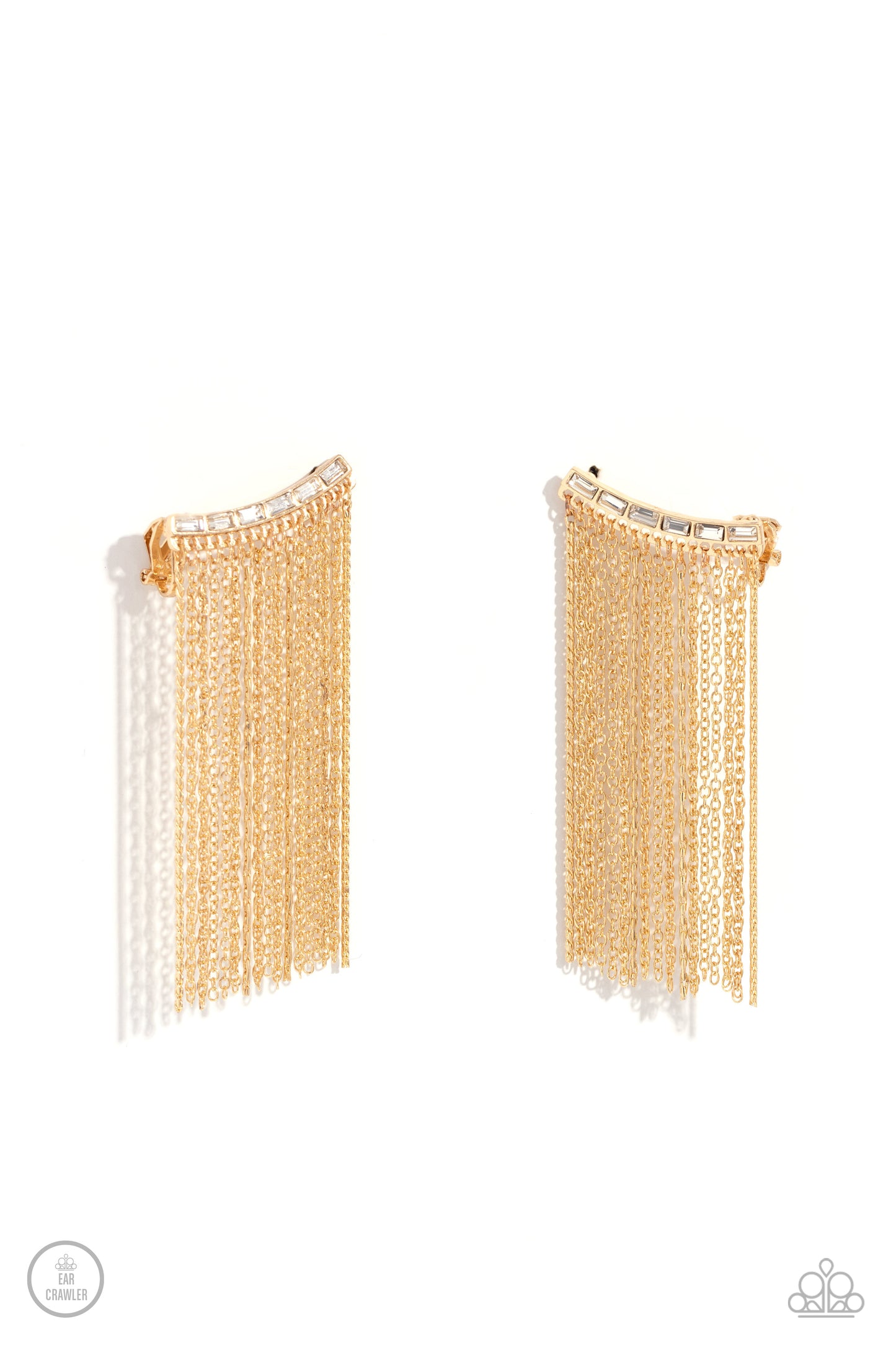 Feuding Fringe - Gold - Paparazzi Accessories