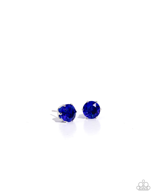 Breathtaking Birthstone - Blue - Paparazzi Accessories