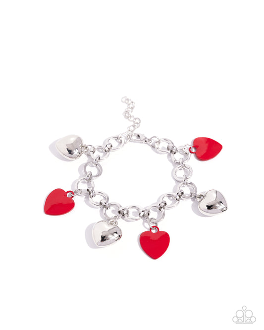 Whole Lotta Love - Red - Paparazzi Accessories