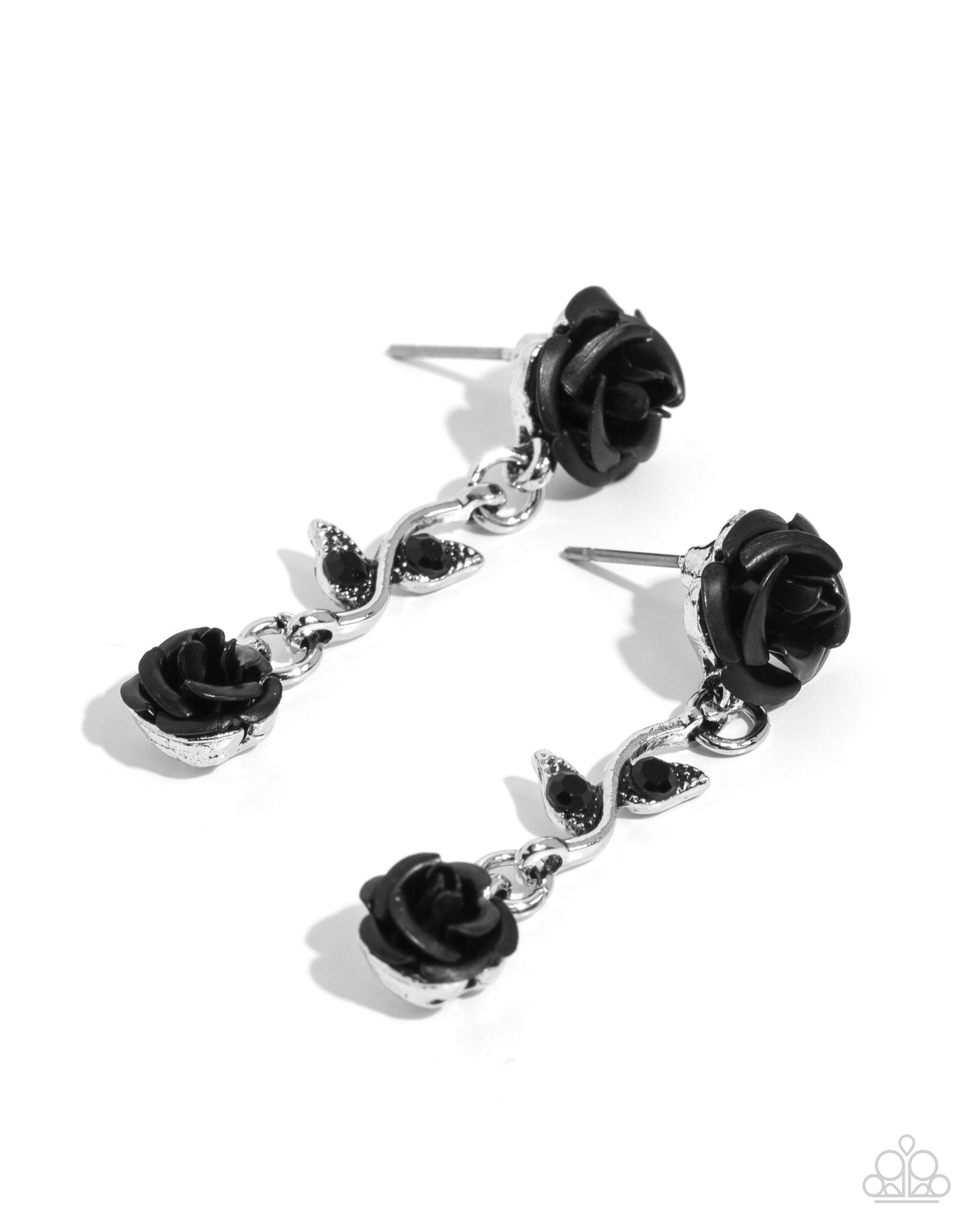 Led by the ROSE - Black - Paparazzi Accessories