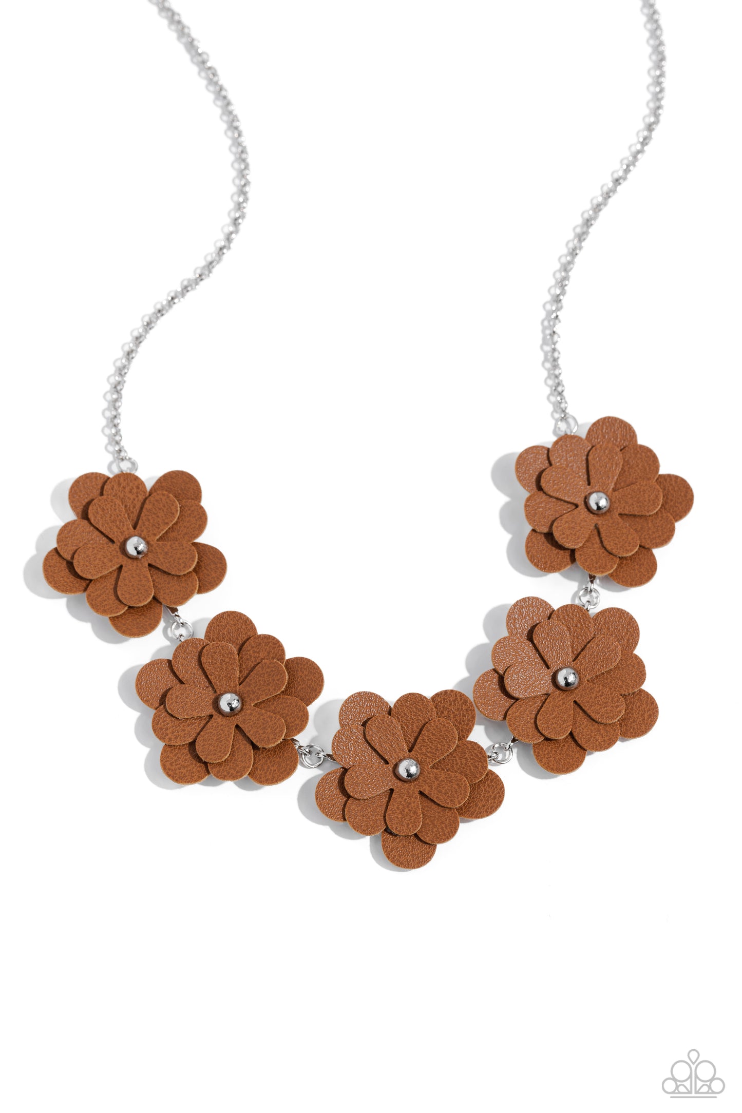 Balance of FLOWER - Brown - Paparazzi Accessories