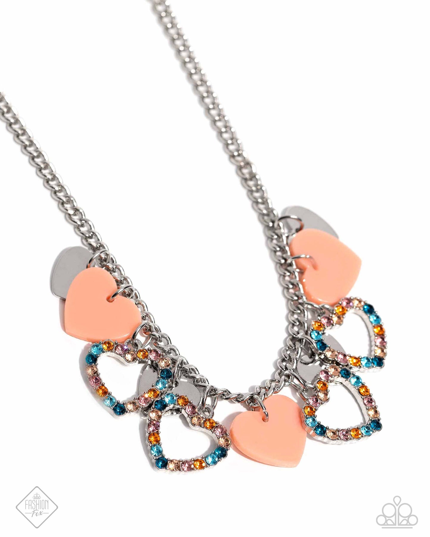 Look the HEART - Orange - Paparazzi Accessories