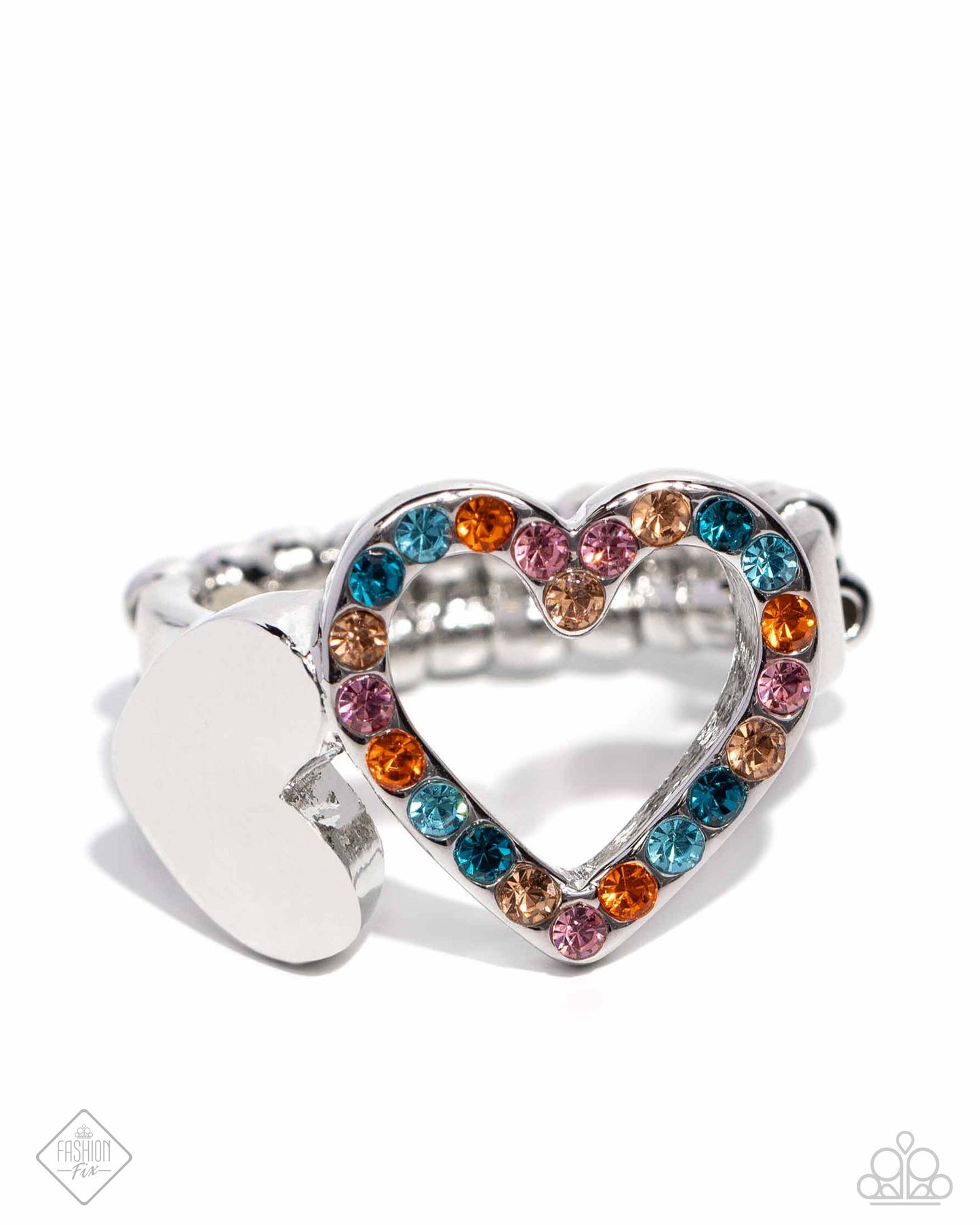 Play a HEART - Orange - Paparazzi Accessories