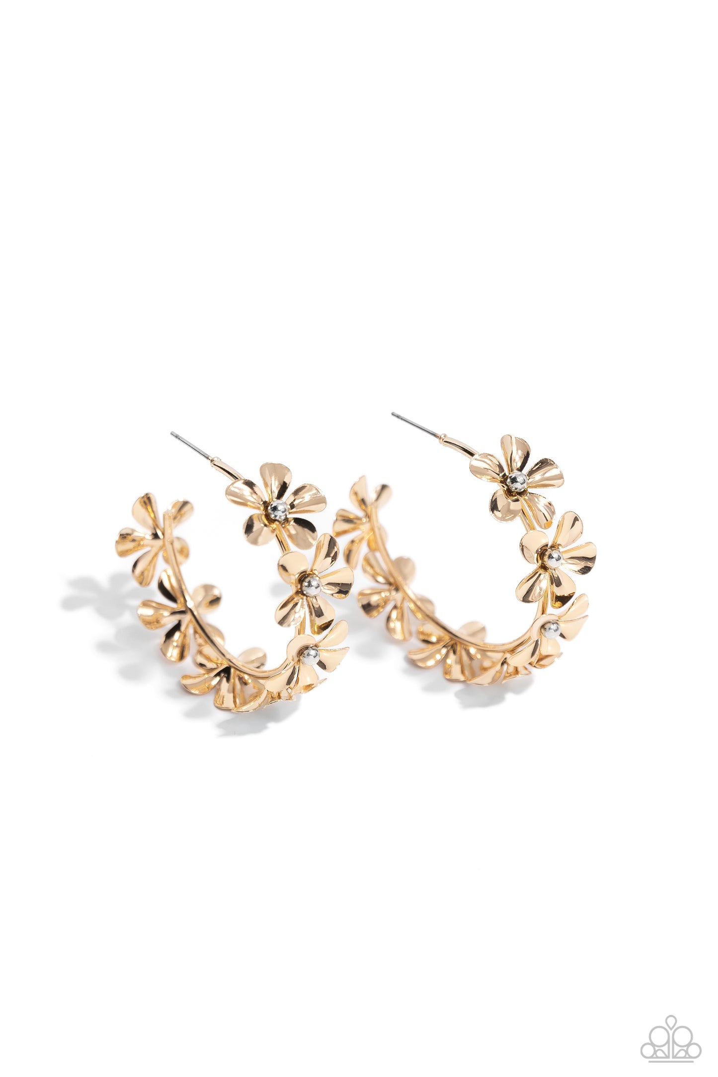 Floral Flamenco - Gold - Paparazzi Accessories