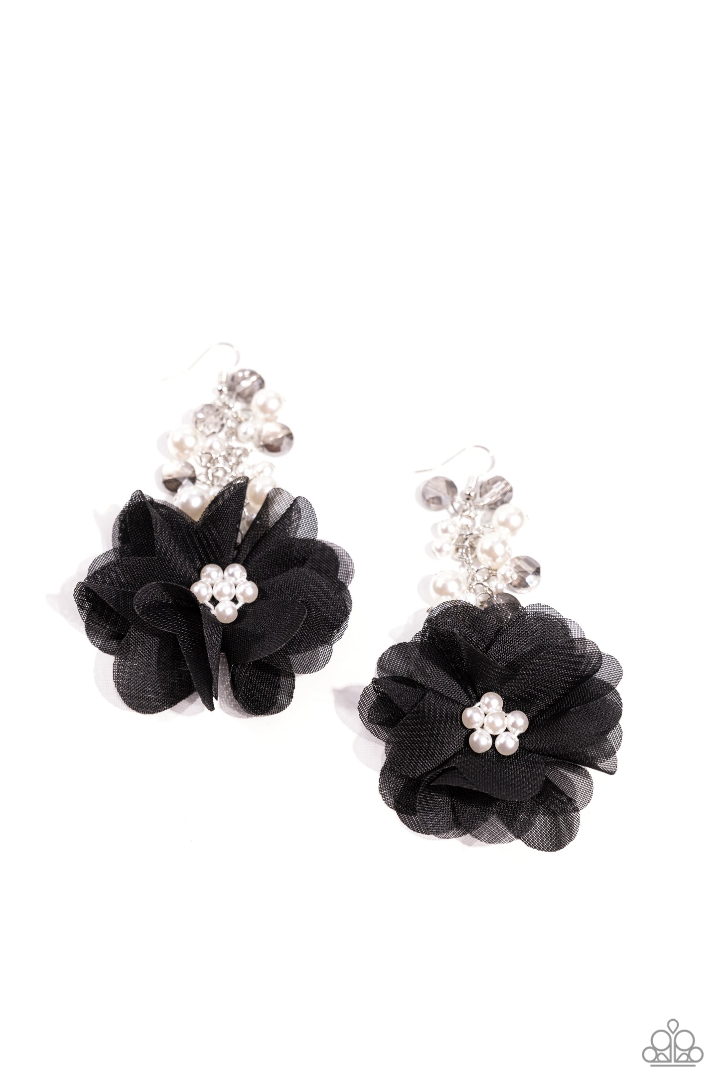 Fashionable Flower Girl - Black - Paparazzi Accessories