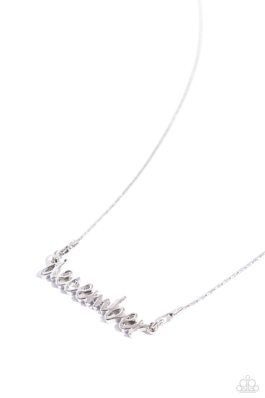 Birth Month Bling - December - Silver
