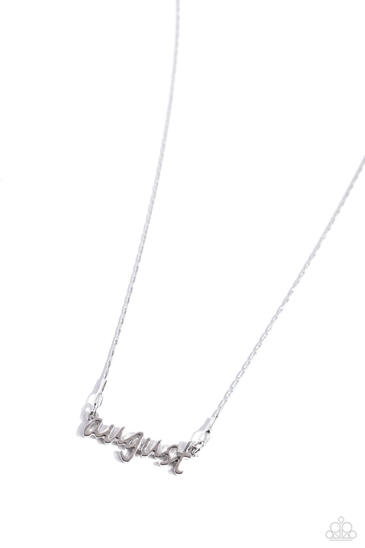 Birth Month Bling - August - Silver