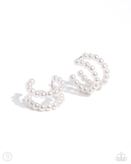 PEARLS Just Want to Have Fun - White - Paparazzi Accessories