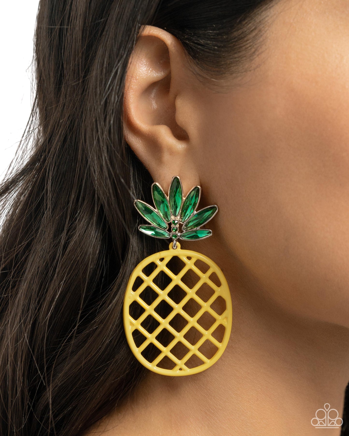 Pineapple Passion - Yellow - Paparazzi Accessories