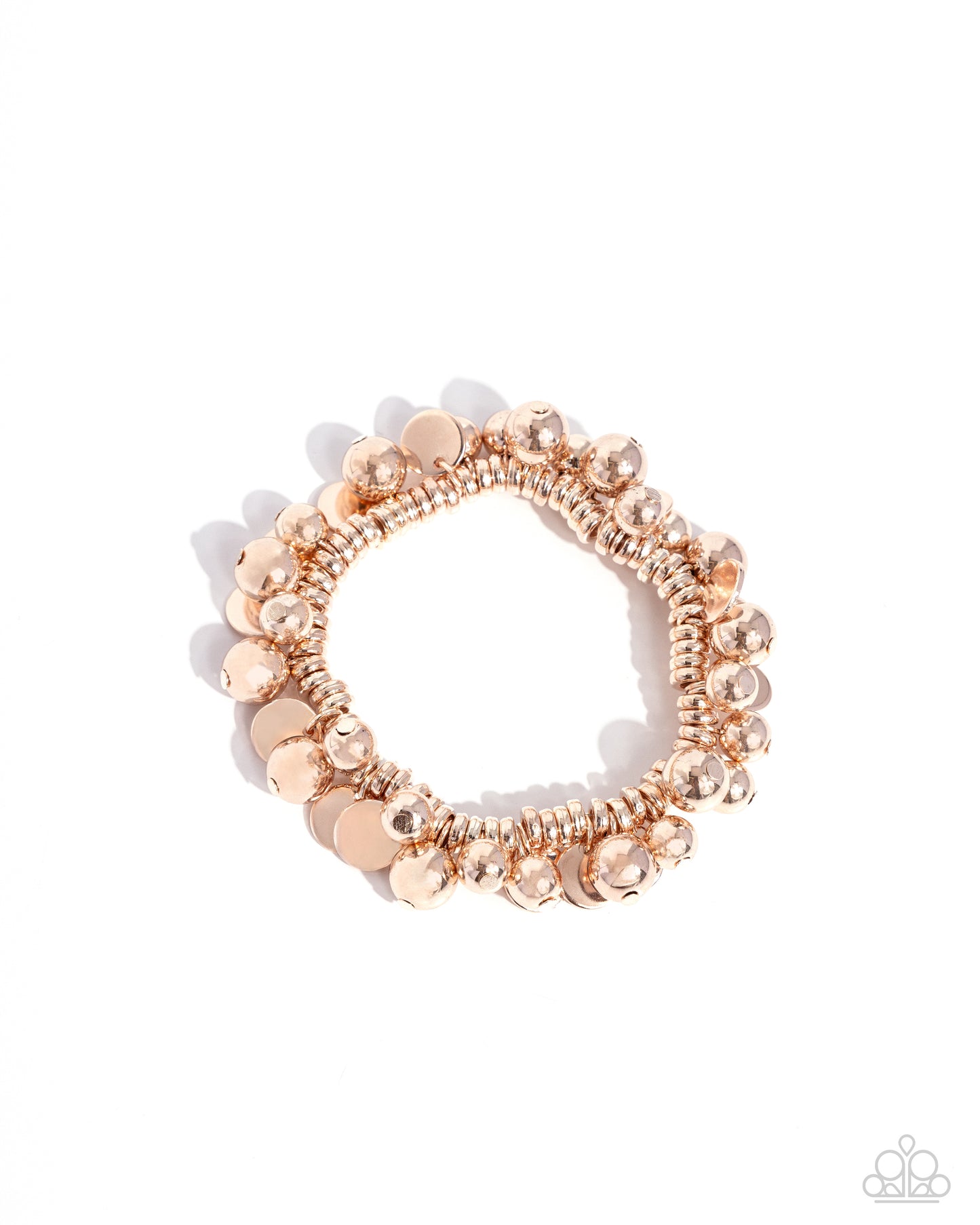 Bauble Beginning - Rose Gold - Paparazzi Accessories