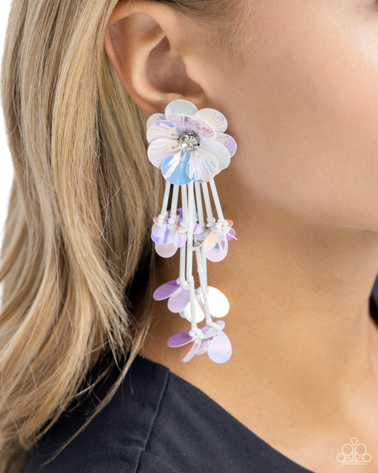 Floral Future - White - Paparazzi Accessories