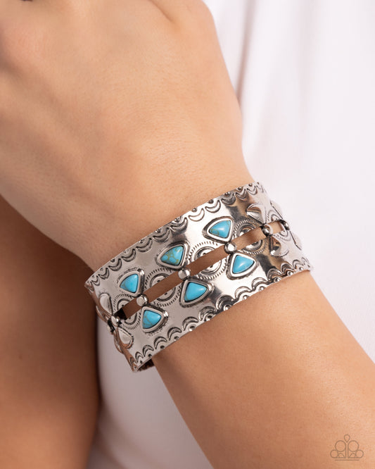 Harmonious Haven - Blue - Paparazzi Accessories