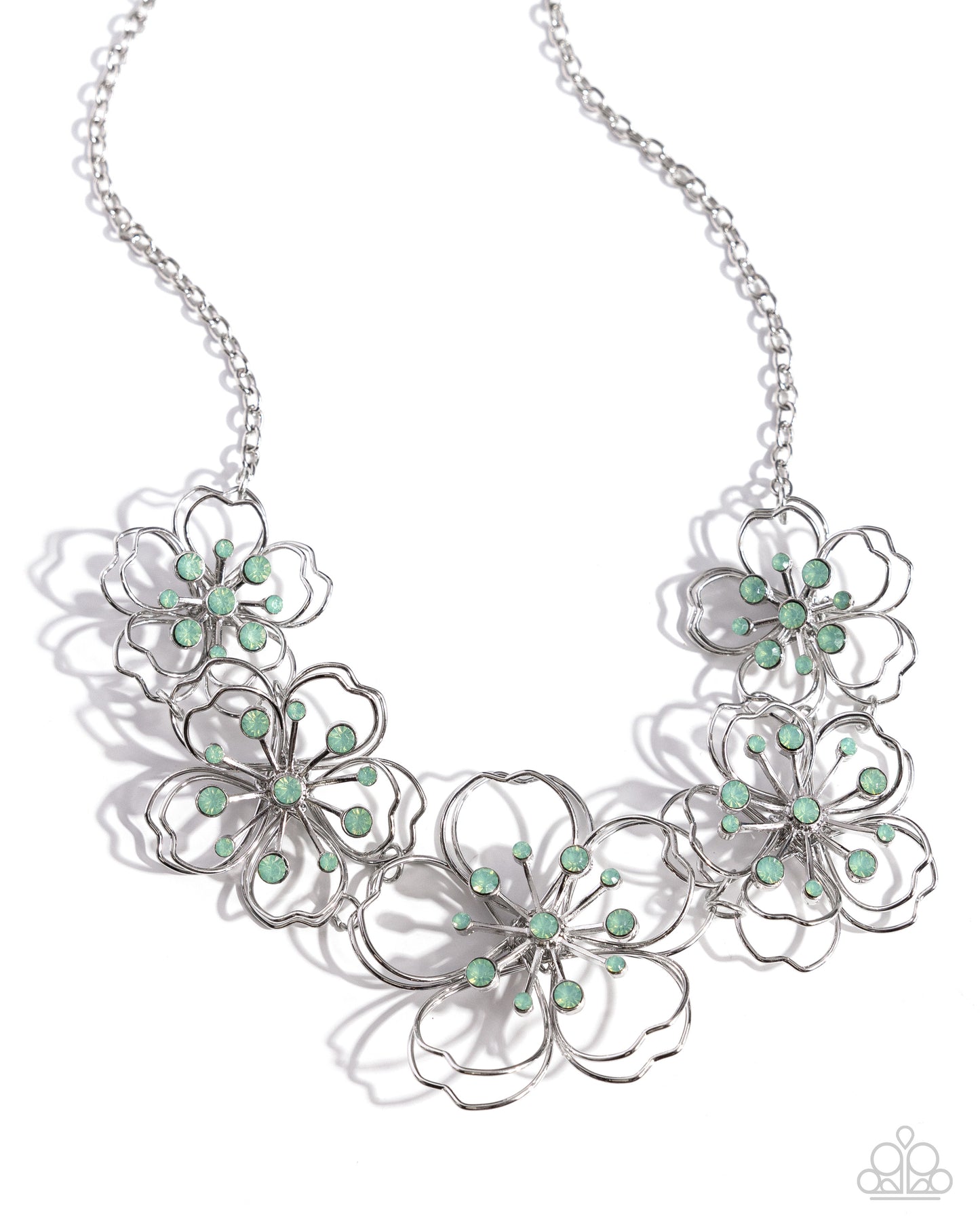 Wiry Wallflowers - Green - Paparazzi Accessories