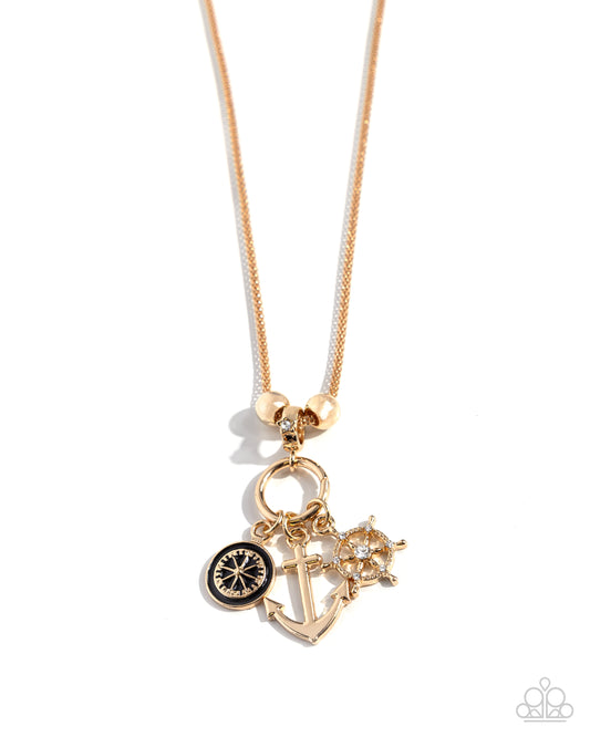 Nuanced Nautical - Gold - Paparazzi Accessories