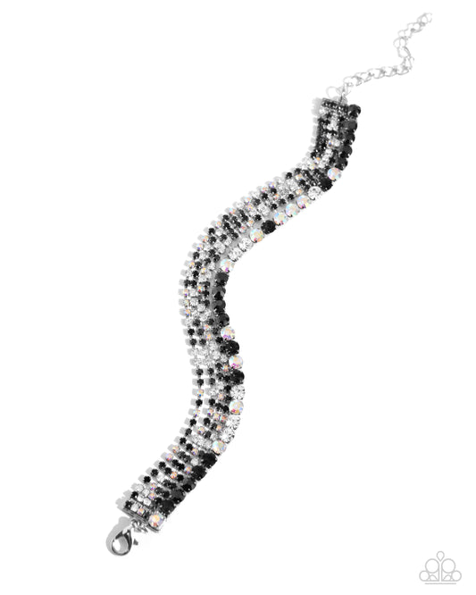 Serendipitous Strands - Silver - Paparazzi Accessories